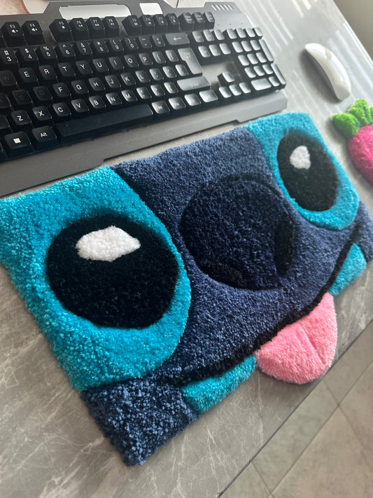 Stitch Keyboard & Mouse Rug