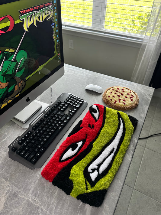 TMNT Rahael Keyboard & Mouse Rug