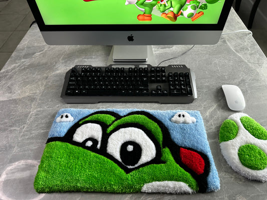 Yoshi Keyboard & Mouse Rug